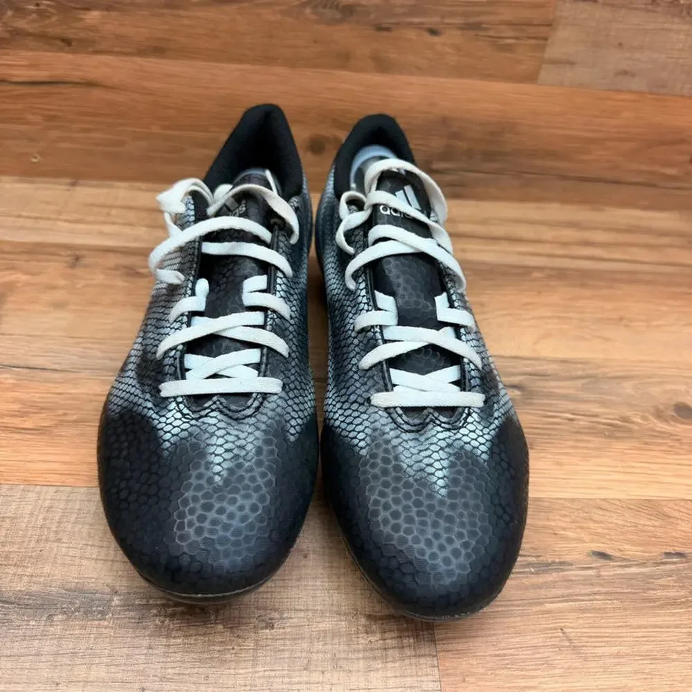 Adidas F10 FG Men’s Size 8 Core Black/Silver Soccer Cleats